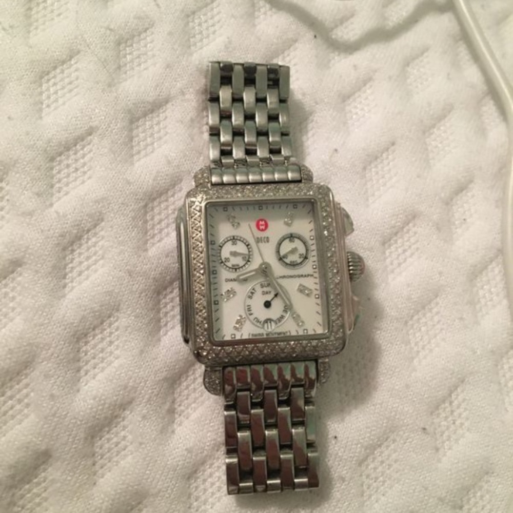 Michele Deco Diamond Watch 1.1 Carats